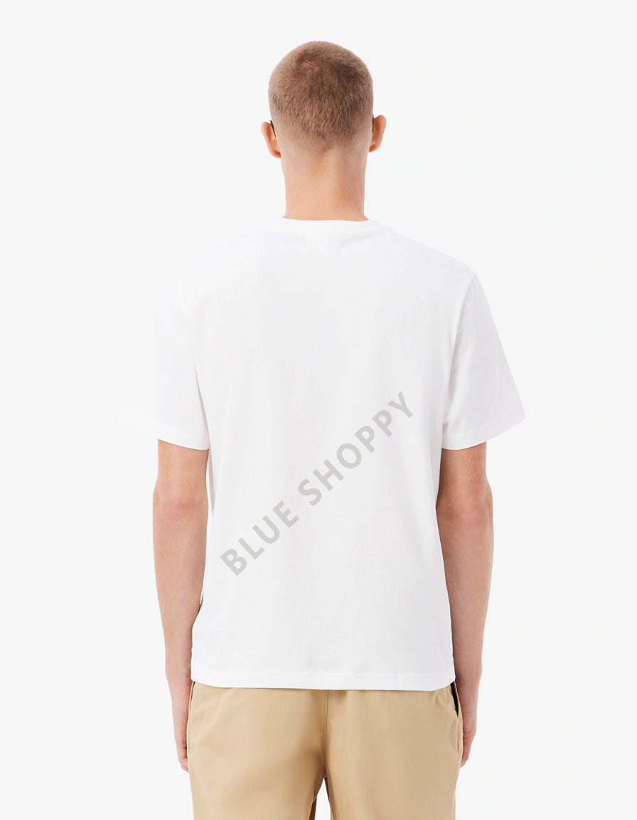 LAC Men's Cotton T-Shirt White