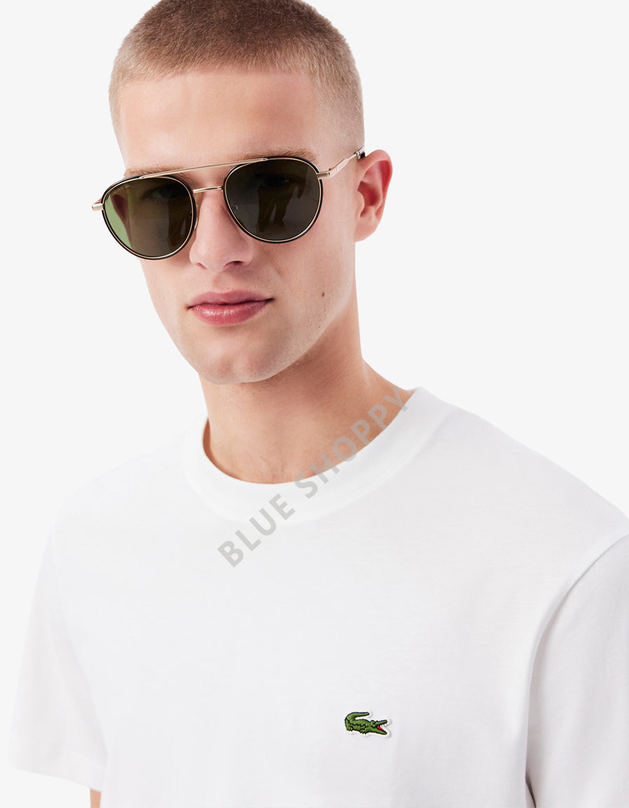 LAC Men's Cotton T-Shirt White