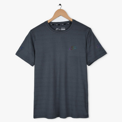 NI PREMIUM DRI FIT T.SHIRT-STEEL GRAY