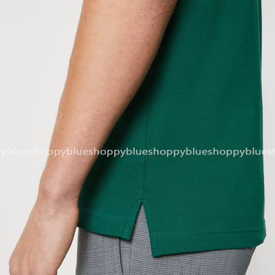 TH  SMALL FLAG SIGNATURE POLO SHIRT-GREEN