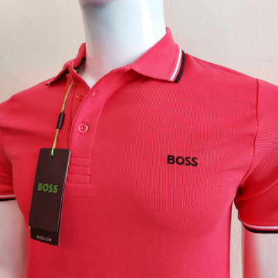 HU BOSS CHEST LOGO POLO SHIRT