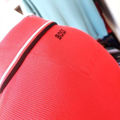 HU BOSS CHEST LOGO POLO SHIRT