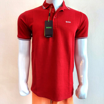 HU BOSS CHEST LOGO POLO SHIRT