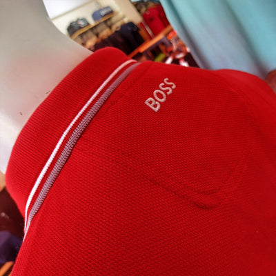 HU BOSS CHEST LOGO POLO SHIRT
