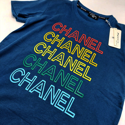 CHNL RUBBER PRINTED T.SHIRT