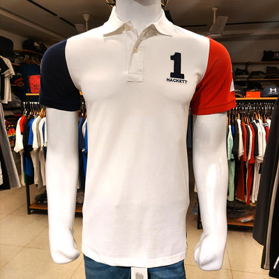 HKT LONDON EMBROIDED FASHION POLO