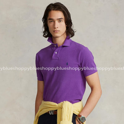 POLO RL SMALL PONY POLO SHIRT-PALOMA PURPLE