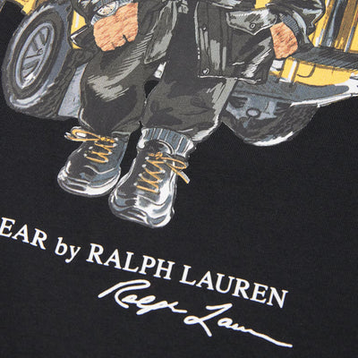 RL - Polo Bear Cotton Jersey T-Shirt-black