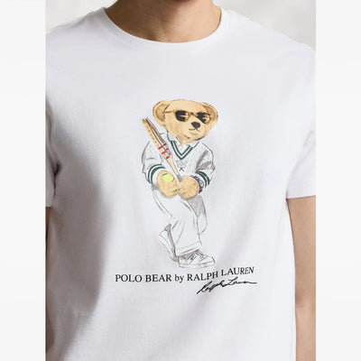 RL - Polo Bear Cotton Jersey T-Shirt-White