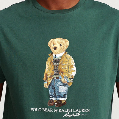 RL - Polo Bear Cotton Jersey T-Shirt-green