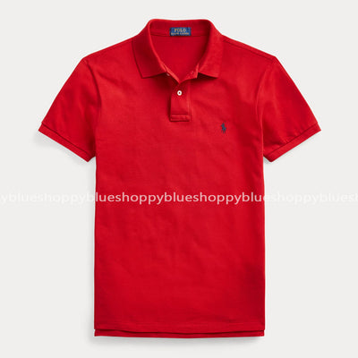 POLO RL SMALL PONY POLO SHIRT-RED