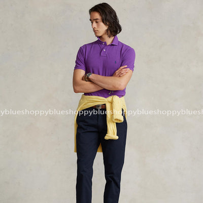 POLO RL SMALL PONY POLO SHIRT-PALOMA PURPLE