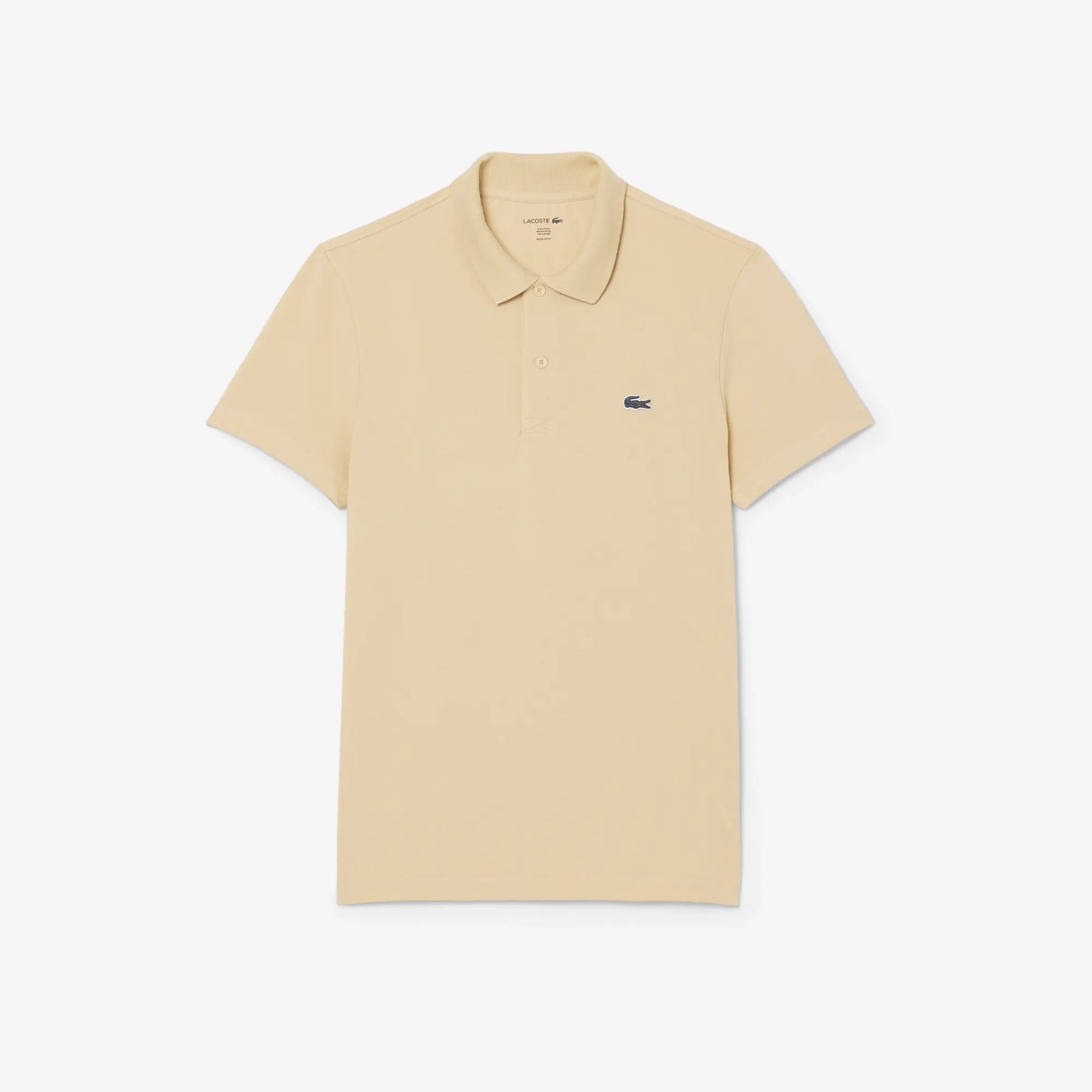 LAC MEN'S SLIM FIT POLO SHIRT-BEIGE