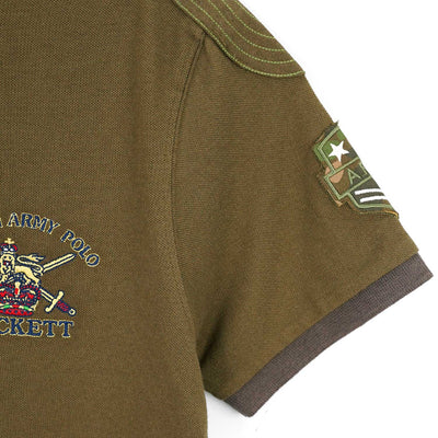 HKT LONDON SIGNATURE COTTON PIQUE SLIM FIT POLO SHIRT