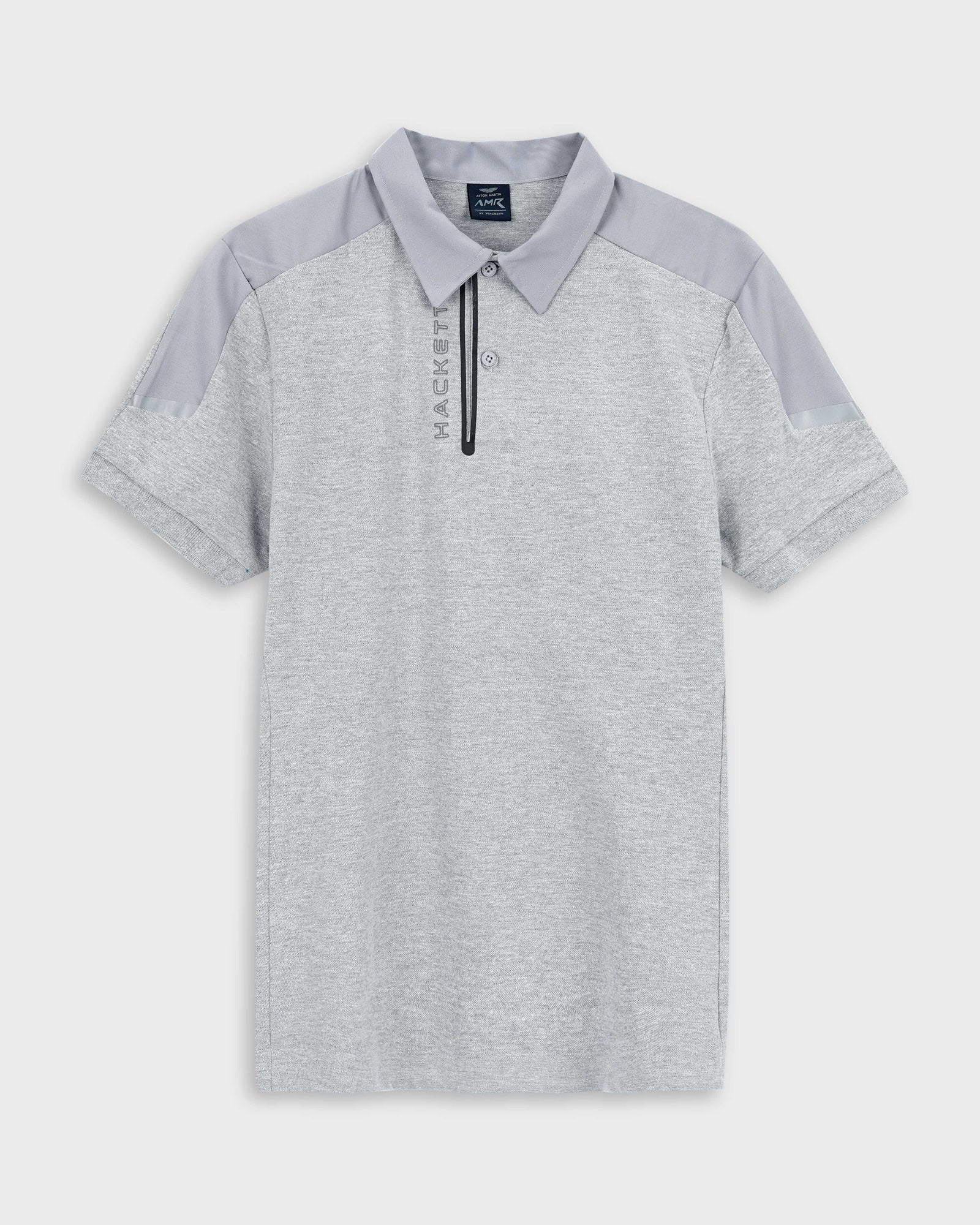 HKT LONDON SIGNATURE COTTON PIQUE SLIM FIT POLO SHIRT