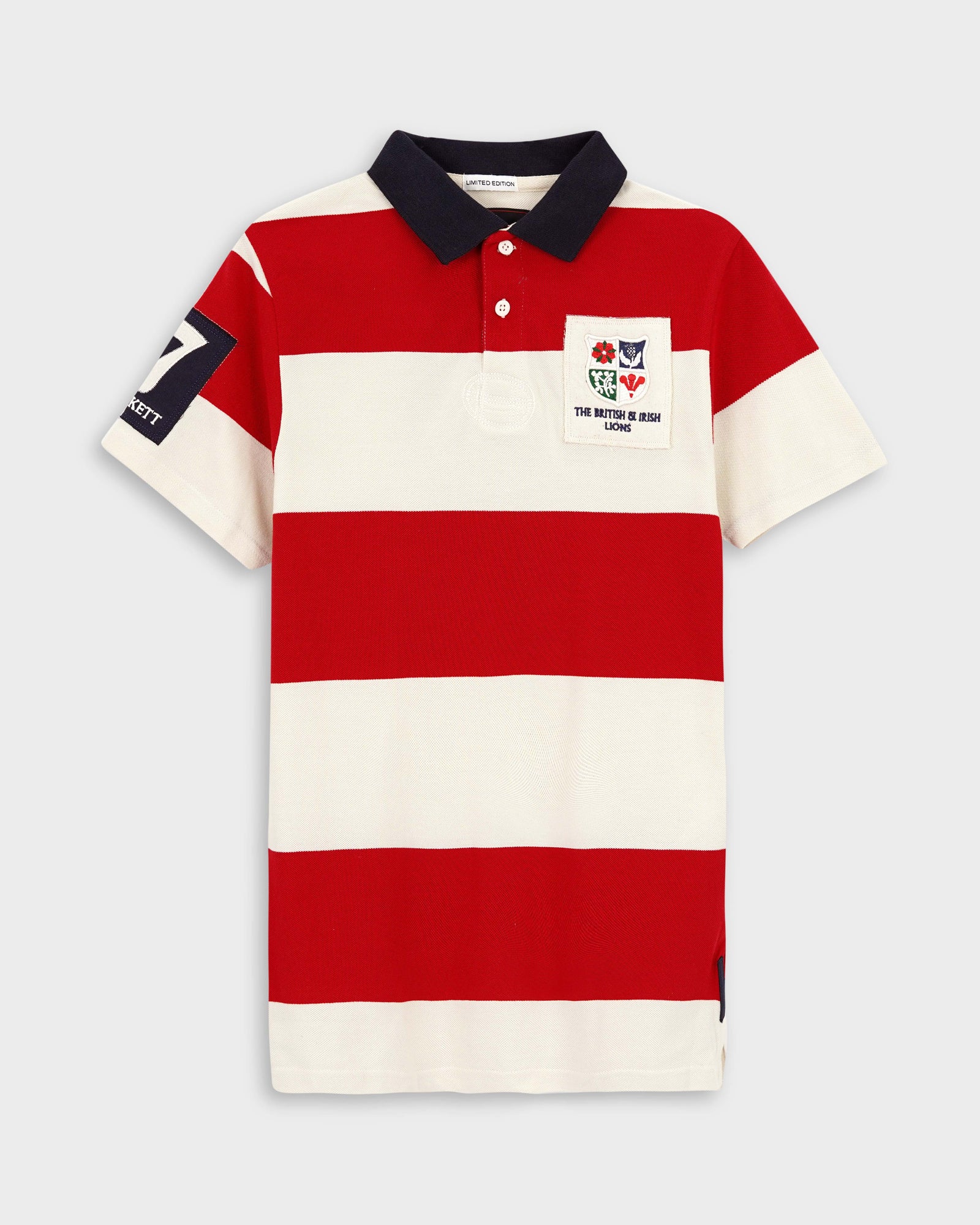 HKT LONDON SIGNATURE COTTON PIQUE SLIM FIT POLO SHIRT