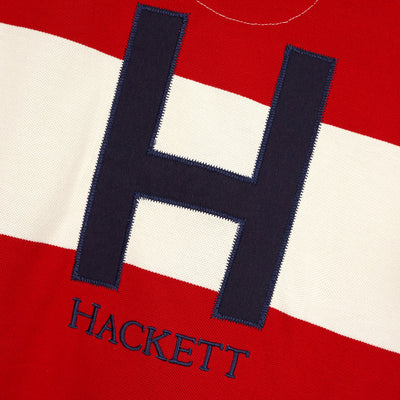 HKT LONDON SIGNATURE COTTON PIQUE SLIM FIT POLO SHIRT