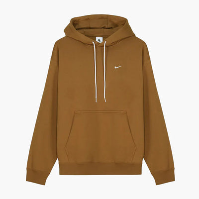 Ni Club fleece hoodie in taupe