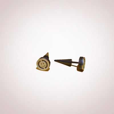 Black Arrow Nail Punk Gothic Stud Ear Studs For Men 985