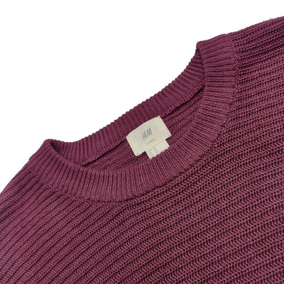 HM TEXTURED KNIT MEN TOP