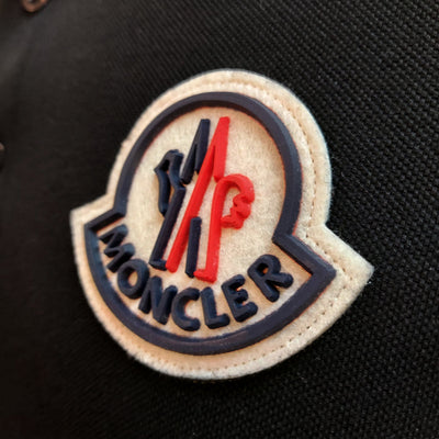 MON  Logo Polo Shirt-Black