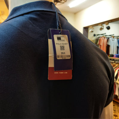 TH PREMIUM SIGNATURE FLAG NAVY POLO