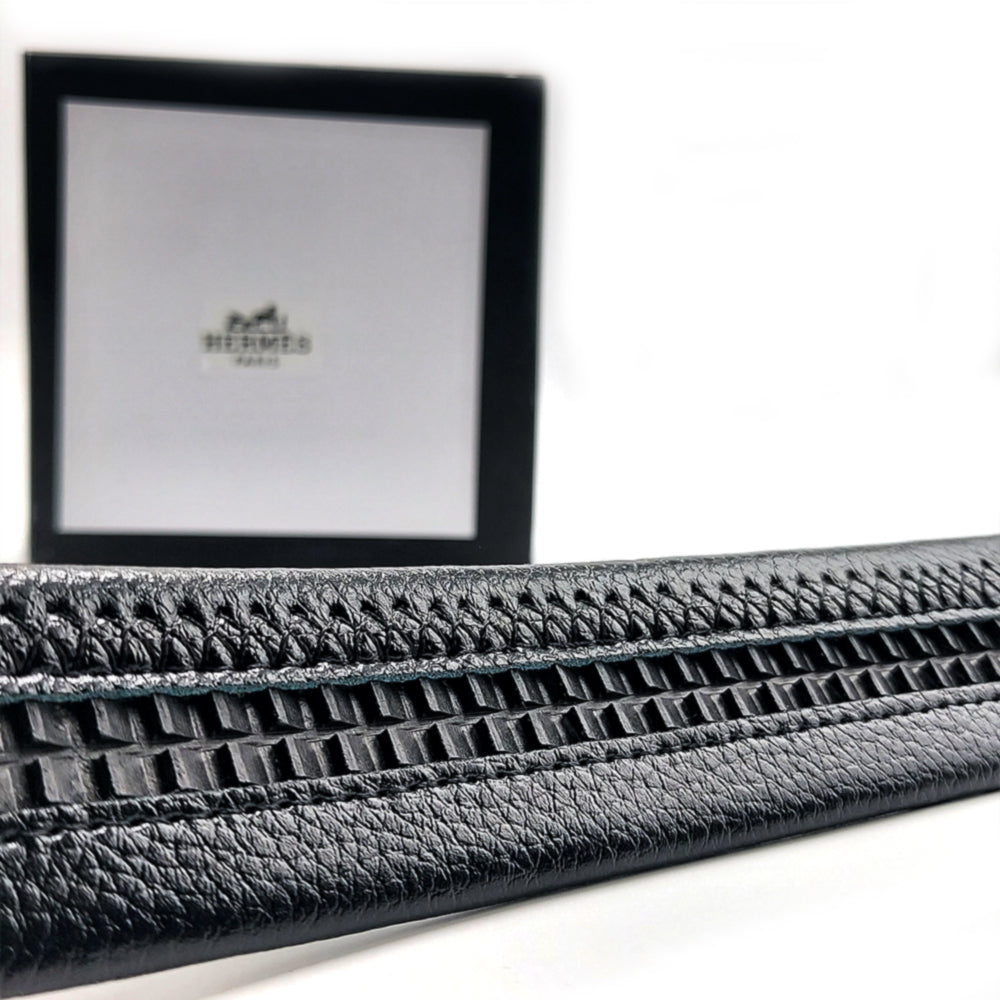 HRMS PUSH LOCK LEATHER BELT 2358-193