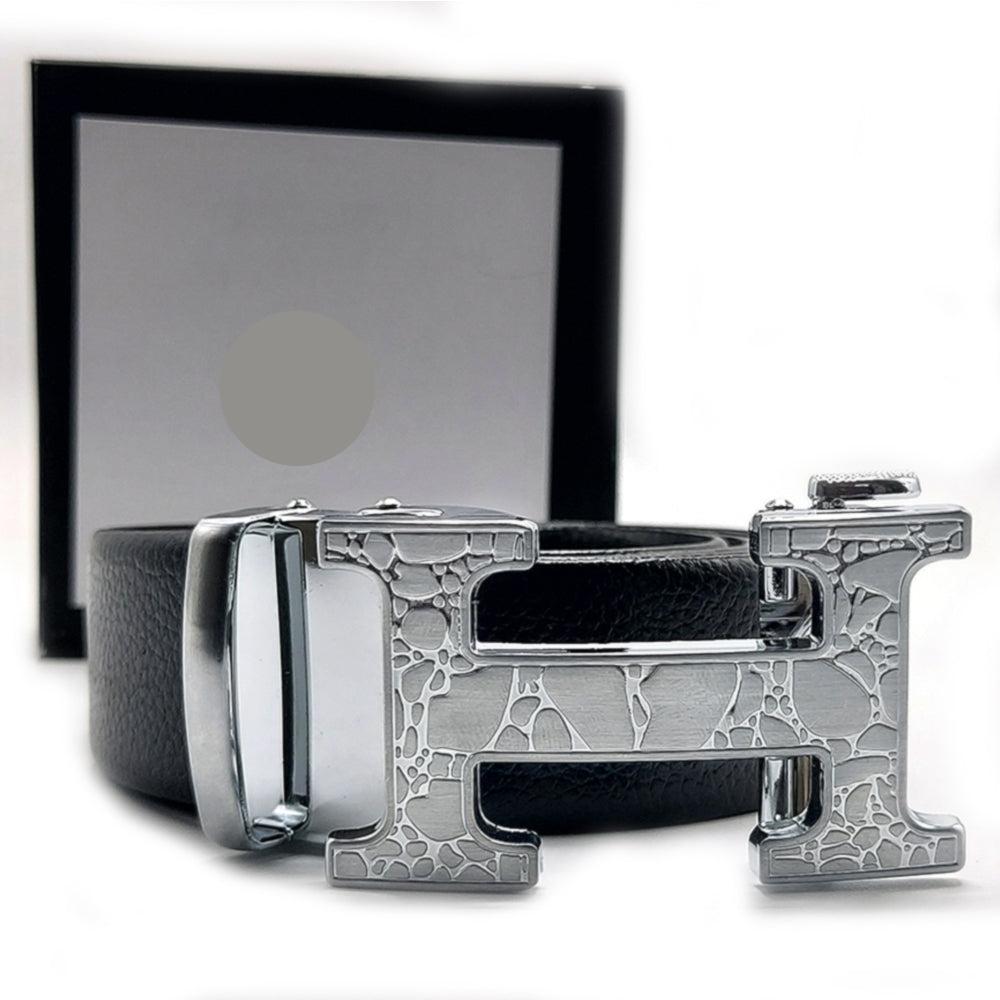 HRMS PUSH LOCK LEATHER BELT 2358-193
