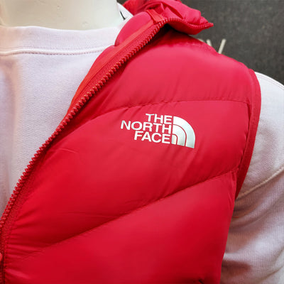 NRTH FCE EXCLUSIVE QUILTED SLEEVELESS JACKET-RED