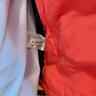NRTH FCE EXCLUSIVE QUILTED SLEEVELESS JACKET-RED