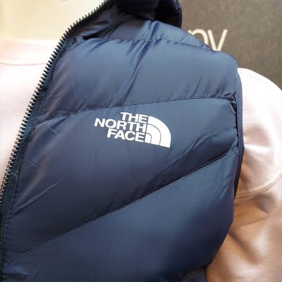 NRTH FCE EXCLUSIVE QUILTED SLEEVELESS JACKET-BLUE