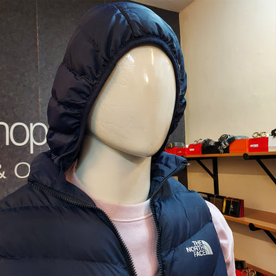 NRTH FCE EXCLUSIVE QUILTED SLEEVELESS JACKET-BLUE