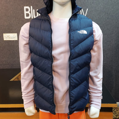 NRTH FCE EXCLUSIVE QUILTED SLEEVELESS JACKET-BLUE