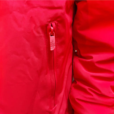 NRTH FCE PADED 2 SIDED HOOD JACKET-RED & BLACK