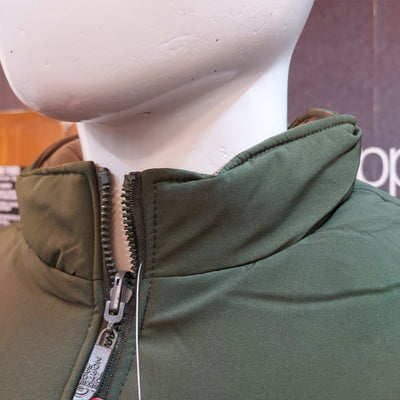 NRTH FCE PADED 2 SIDED HOOD JACKET-OLIVE & BROWN