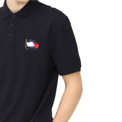 TH PREMIUM SIGNATURE FLAG BLACK POLO