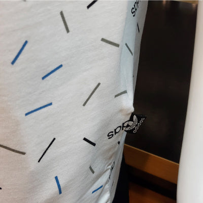 MEN'S ALL OVER PRINTED T.SHIRT-WHITE