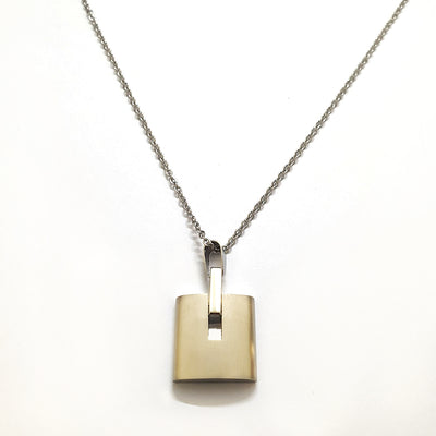 Lock Pendant Necklace 711
