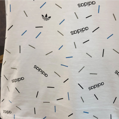 MEN'S ALL OVER PRINTED T.SHIRT-WHITE