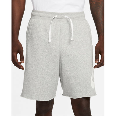 NI Men's French Terry Shorts-GREY