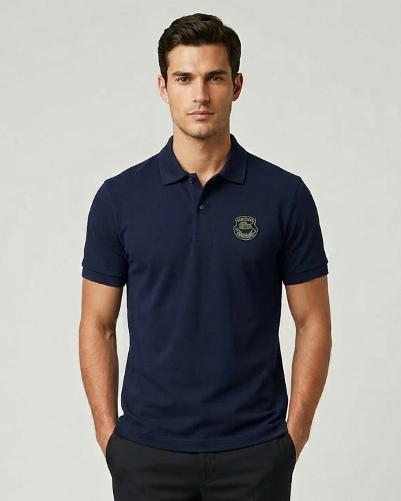 LAC Men's Cotton POLO SHIRT-NAVY