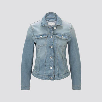 TT WOMEN LIGHT BLUE DENIM JACKET
