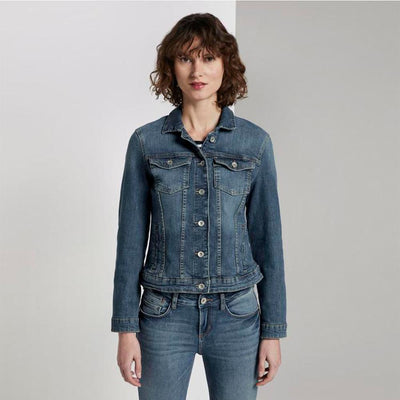 TT  WOMEN BLUE DENIM JACKET