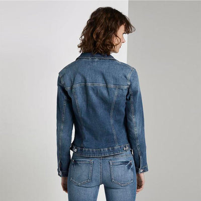 TT  WOMEN BLUE DENIM JACKET