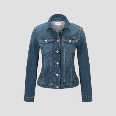 TT  WOMEN BLUE DENIM JACKET