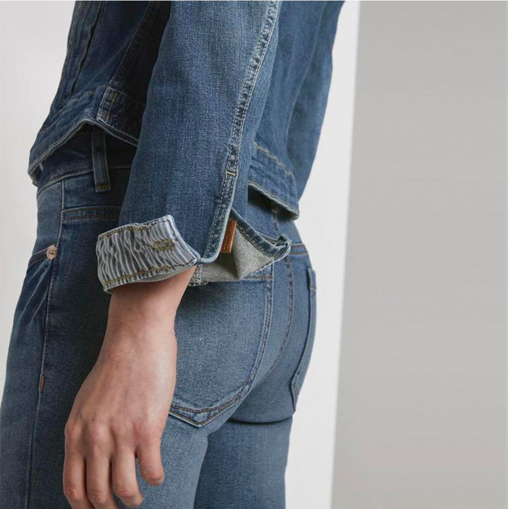 TT  WOMEN BLUE DENIM JACKET