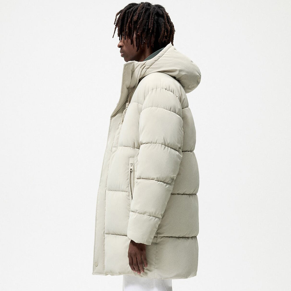 ZR FAUX  PUFFER LONG JACKET