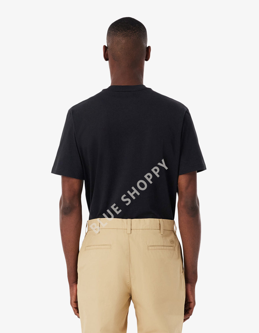 LAC Men's Cotton T-Shirt Black