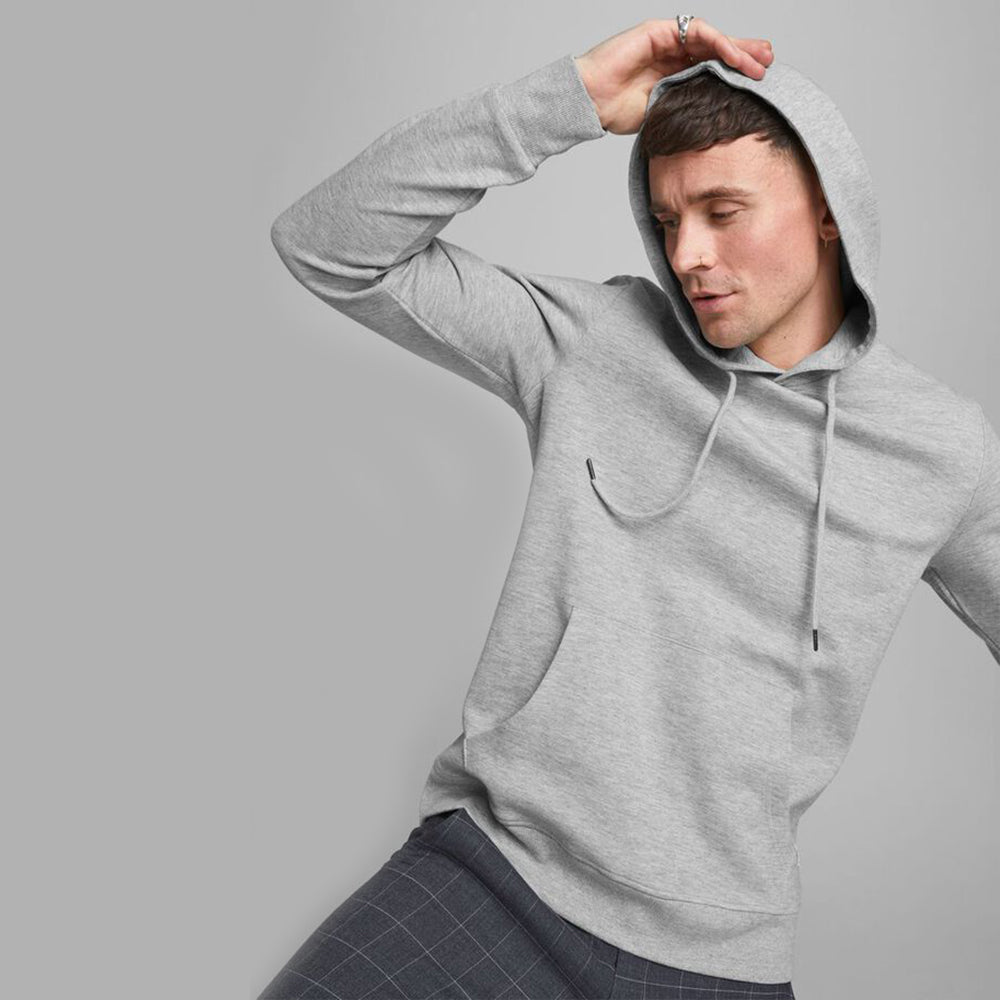LOOPBACK HOODIE GREY