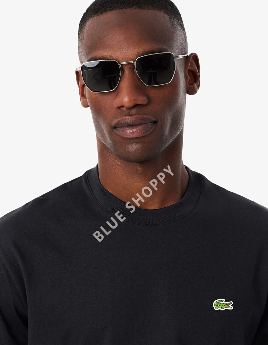 LAC Men's Cotton T-Shirt Black
